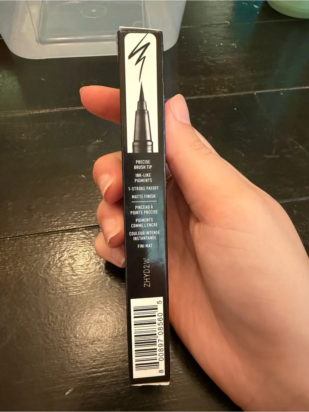 NWT NYX Black Precision Liquid Eyeliner - Fine Tip
